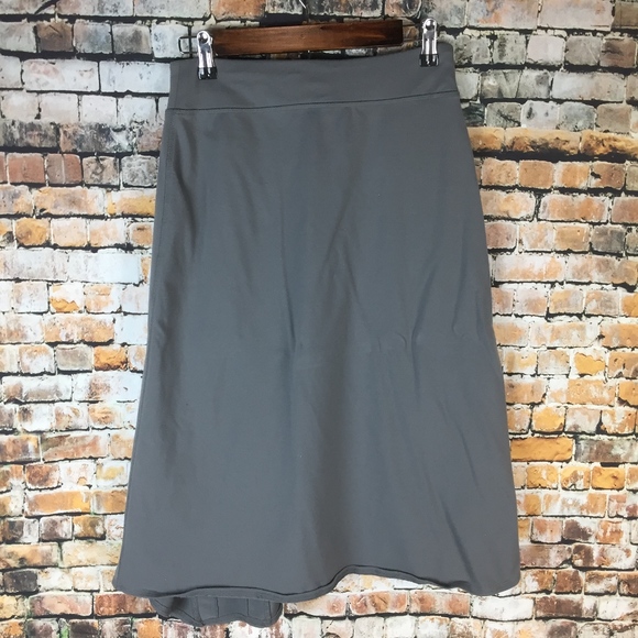 Athleta Gray Maxi Skirt - Picture 2 of 4